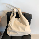 Women Cloth Small Shoulder Bucket Bag 2021 Fashion Casual Soild Color Travel Handbags and Purses Green Environmental Protection