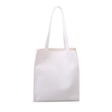 Solid Color Tote Bag 2021 Fashion New High-quality Soft Leather Women's Designer Handbag Large Capacity Shoulder Bags