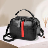 Crossbody Bags For Women Crocodile Texture Leather Handbang Women Shoulder Bag Luxury Handbags Ladies Fashion Rivet Hand Bags