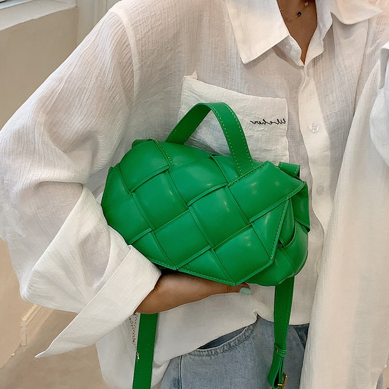 с доставкой Brand Designer PU Leather Crossbody Bags Women 2021 Winter Branded Trendy Shoulder Handbag Totes High quality