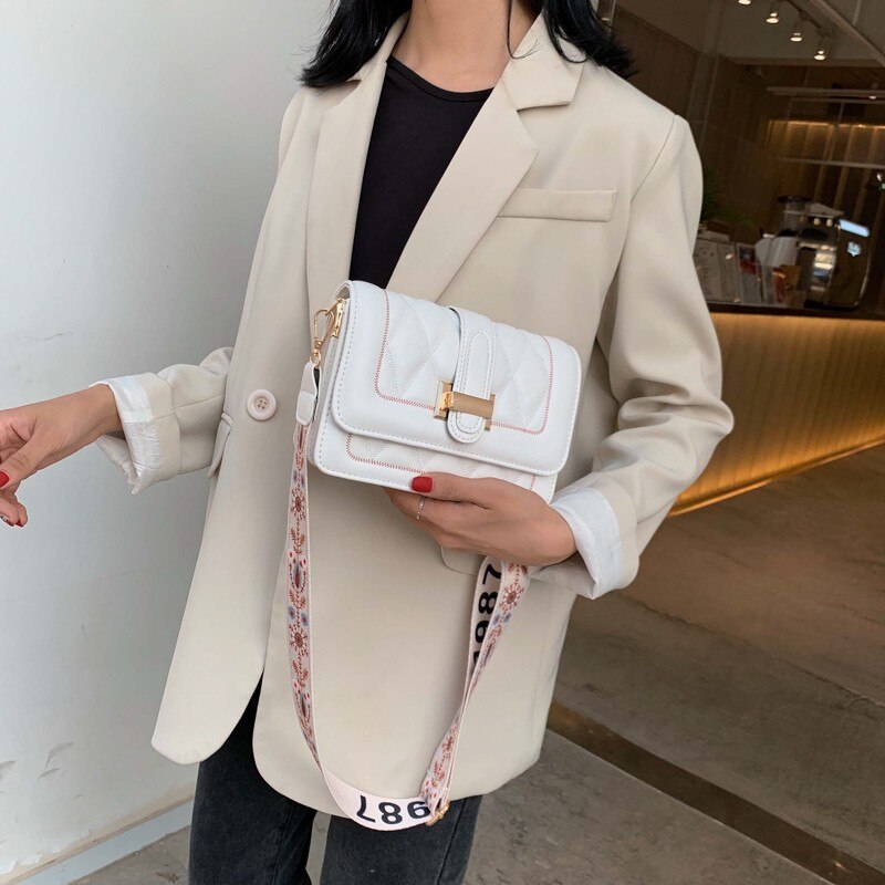 Fashion Women Designer Shoulder Bag High Quality PU Leather Female Brand Totes Female White Crossbody Bag For Women Handbag 2021