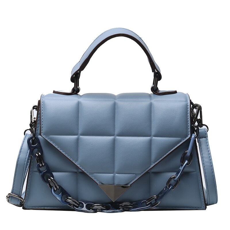 Luxury Pu Leather Handbags Women Small Shoulder Bags Fashion Designer Female Chain Messenger Bag Casual Crossbody Bags for Women