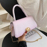 High Quality Handbags For 2021 Luxury Pu Leather Shoulder Bags Designer Chain Female Crossbody Bag And Animal Prints Lady Purse