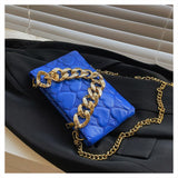 LEFTSIDE Pleated Thick Chain Tote Armpit Bag 2021 Winter New Soft PU Leather Women's Designer Handbag Luxury Brand Shoulder Bag