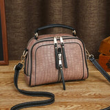 Women's Handbag Luxury Stone pattern fashion designer shoulder messenger bag ladies pu leather shell bag purse Bolsas Feminina