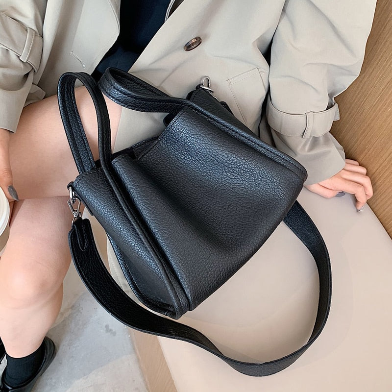 Christmas Gift Casual Cute Small PU Leather Crossbody Bags For Women 2020 Winter Shoulder Handbags Female Travel Totes Ladies Hand Bag