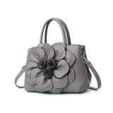 High Quality PU Leather Handbags For Women Bags Luxury Flower Designer Messenger Bags Female 2021 Large Capacity Crossbody Bag