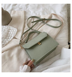 Vvsha Stone patent white Crossbody Bags For Women 2022 Small Handbag Small Bag PU Leather Hand Bag Ladies Designer