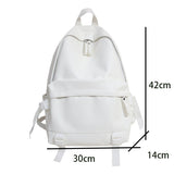 Large Backpack Women Leather Rucksack Women's Knapsack Travel Backpacks Shoulder School Bags for Teenage Girls Mochila Back Pack