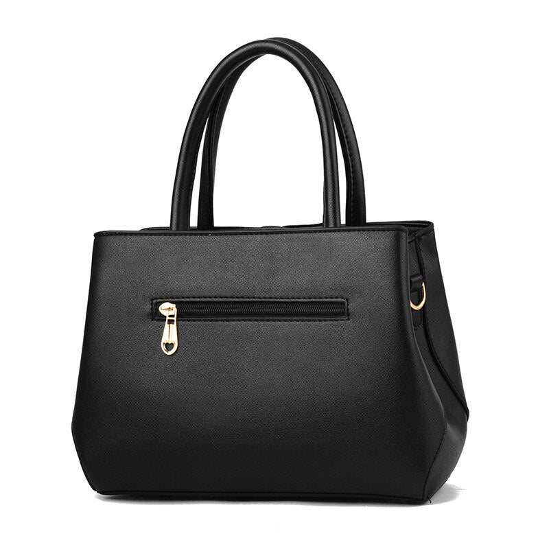 High Quality PU Leather Handbags For Women Bags Luxury Flower Designer Messenger Bags Female 2021 Large Capacity Crossbody Bag