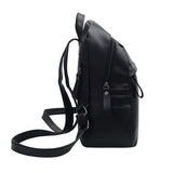 Women's Leather Backpack 2021 New High Quality Satchel Travel School Rucksack Bag Black School Bag Mochila Feminina Unisex Bags