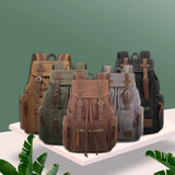 Vvsha vintage canvas Backpacks Men And Women Bags Travel Students Casual For Hiking Travel Camping Backpack Mochila Masculina