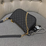 с доставкой PU Leather Underarm Bags for Women 2020 Designer Shoulder Handbags Winter Branded Women's Trending Chain Hand Bag