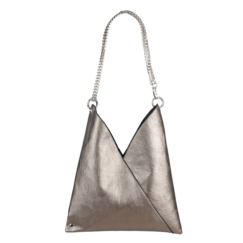 Christmas Gift Fashion Contrast Soft Leather Handbag for Women 2021 Luxury Handbags Women Bags Designer Large Capacity Shoulder Messenger Bag