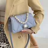 Fashion Women Candy Color Chain Crossbody Bags for Women 2021 Summer Soft PU Leather Ladies Shoulder Bags Designer Messenger Bag