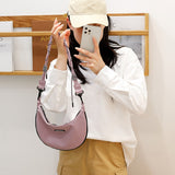 Fashion Women Oxford Cloth Bag New Shoulder Underarm Bags Casual Ladies Solid Color design Small Purse Soft Zipper Handbags