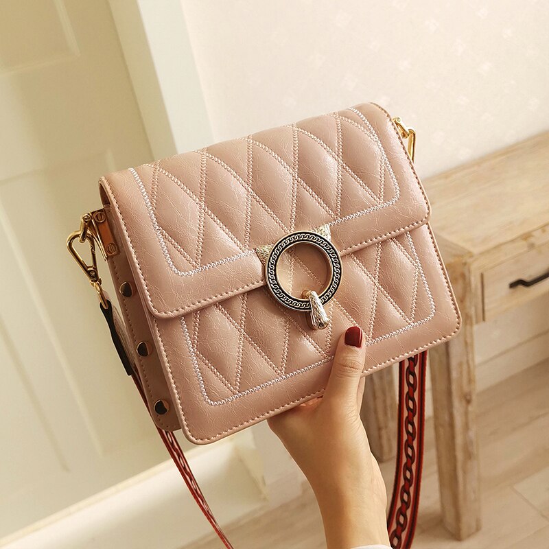 FOXER Summer Girl's Crossbody Bag Two Adjustable Shoulder Strap Women's Cow Leather Fashion Messenger Bag Small Handle Bags