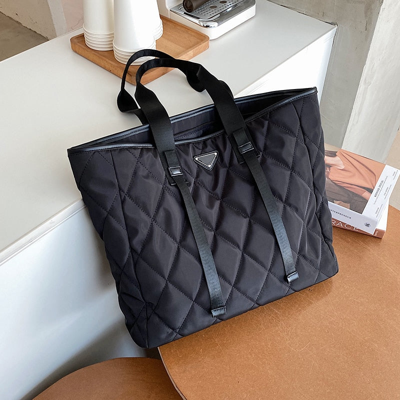 Christmas Gift с доставкой Winter Large Shoulder Bags for Women 2021 Women's Bag on offer Branded Trend big Black tote Handbags shopper Purses