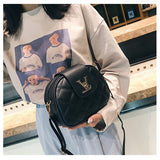 Crossbody Bags For Women Leather Shoulder Bag Designer Brand Luxury Women Bag 2021 Messenger Handbag Small Black Bag sac a main