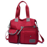 Vvsha Multifunction Luggage Handbags for Women Large Pocket Casual Tote Nylon Waterproof Crossbody Shoulder Bags Totes Bolsa Feminina