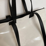 FANTASY 2020 New Patent Leather Large-Capacity Handbag For Women Fashion Composite Bag Lady 3 Color Tote Bag Travel Shoulder Bag