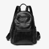 Christmas Gift 2021 Fashion Leather Designer Bag Korean Feminine Female Backpack Women School Travel Bags Japanese Luggage Sac A Dos Bagpack