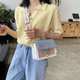Vvsha Small Panelled Flap Bag Pu Leather Shoulder Bags for Women Summer Style Purses and Handbags Brand Designer Fashion Crossbody Bag