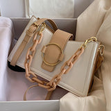 Christmas Gift Elegant Female Chain Tote bag 2021 Fashion New High-quality PU Leather Women's Designer Handbag Travel Shoulder Messenger Bag
