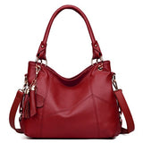 Women Leather Handbags Vintage Women Messenger Bags Designer Crossbody Bag Women Tote Shoulder Bag Top-handle Bags sac a main