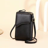 High Quality pu Leather Small Shoulder Bag Casual Handbag Crossbody Bags for Women Phone Pocket Girl Purse Mini Messenger Bags