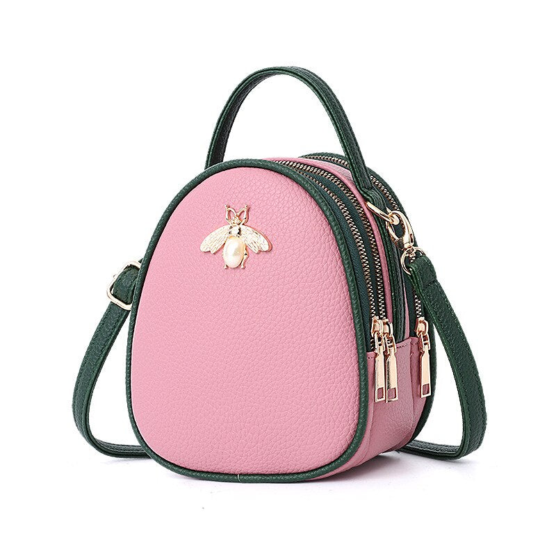 Women's Bags Luxury Designer Handbag Bee Decoration Summer Small Ladies  Hand Bags Chain Shoulder Messenger Bags for Women