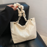 Tote Bag Underarm Shoulder Bag Female Designer Handbag Backpack Women Chain Fashion 2021 Soft PU Leather All-match High Capacity