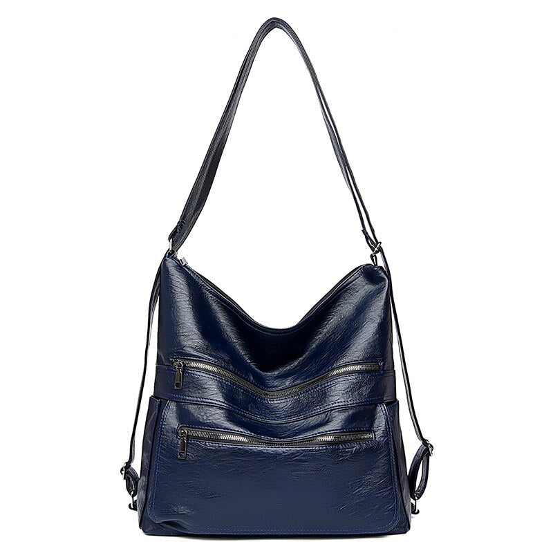 Christmas Gift NEW Multi-pocket Fashion Women's Leather Handbags Luxury Brand Women Bags 2020 Designer Ladies crossbody Bags For Shoulder Bag