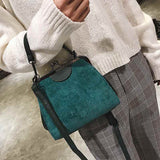 Christmas Gift vintage velour clip shell women handbags designer shoulder bags luxury female crossbody bag lady small purses 2019 autumn winter