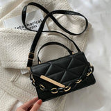 Back to College Winter Fashion Simple Style Handbags For Women Design Solid Color Square Female Shoulder Bag Small Ladies Crossbody Bag