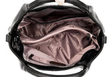 Vvsha PU Leather Bag for Women Simple Stripe Style Female Shoulder Crossbody Bags High Quality Retro big casual Purse