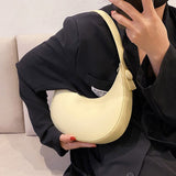 Vvsha  New Designer Women's Hobo Bag Simple Vintage Crossbody Bags Solid Leather Female Handbags Crossbody Bucket Shoulder Bags Sac