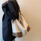 Vvsha Suede Large Hobo Shoulder Bags With Zipper For Women 2023 Winter Vintage Designer Crossbody Bag Work Ladies Handbags