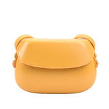 Vvsha Cute Crossbody Bags For Women Long Strap Pure Color Mini Saddle Phone Bag 2023 New Purses And Handbags Lady Shoulder Sling Bag