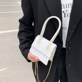 Women Mini Shoulder Messenger Bags Fashion Straw Woven PU Leather Small Top-Handle Handbags Summer Casual Female Crossbody Bags