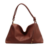 Vvsha Vintage Fashion Tote Bags For Women 2023  Autumn New Luxury Designer Handbag Big Capacity Soft Leather Shoulder Crossbody Shopper