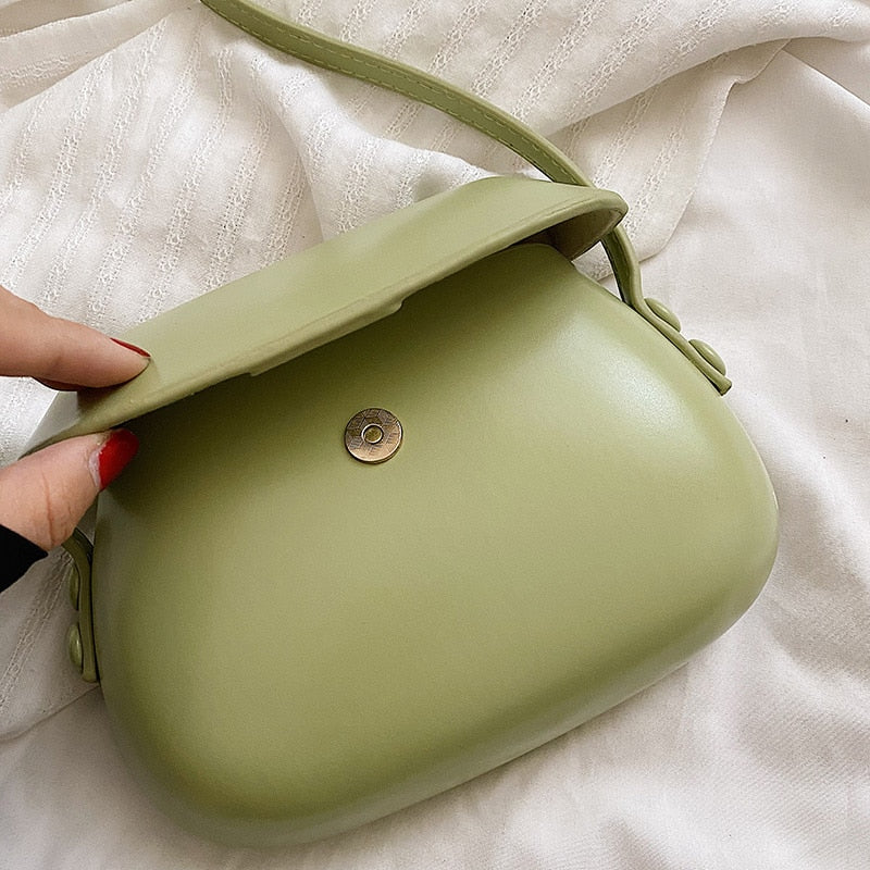 Women's Crocodile Grain Underarm Bags Felt Fashion Shoulder Bag Cute Simple  Handbags Female Purses - AliExpress