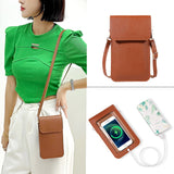 Vvsha  Accessories Large Capacity Touch Screen Crossbody Bag Female Handbag Card Holder Mobile Phone Bag Cell Phone Pocket Bag