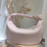 Vvsha 2023 Fashion Woven Bag Luxury Designer Handbag Brand Women Tote Bag Lady Shoulder Bags PU Spring Bags Leather Casual Handbag