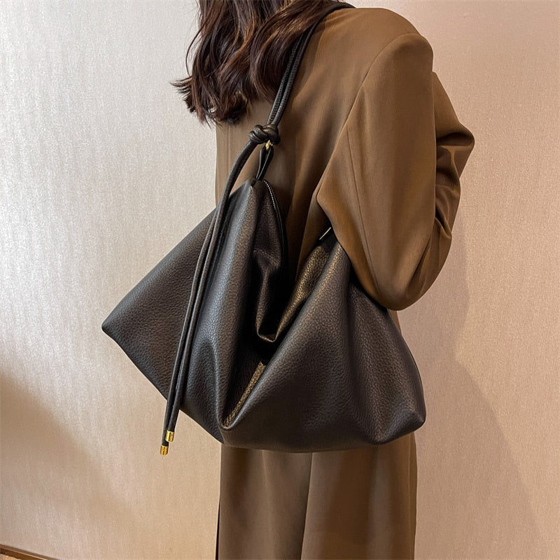 Vvsha Vintage Design Large Casual Tote Bags For Women 2023 Lux Designe