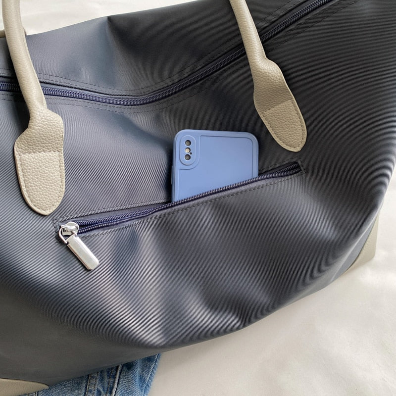 Vvsha Oversized Duffle Travel Bag For Women Water Repellent Oxford Clo