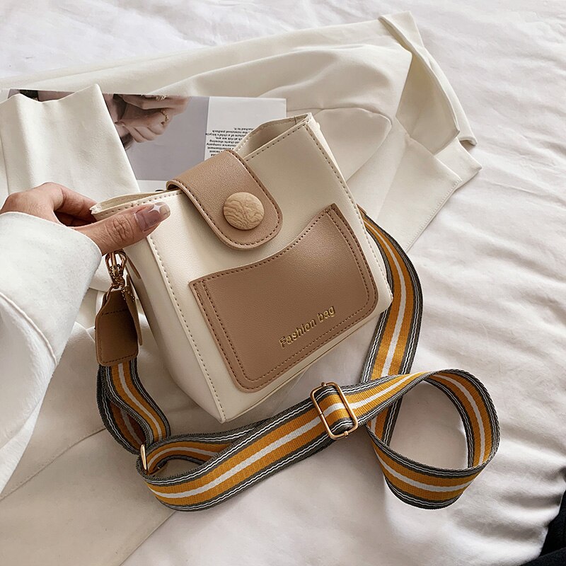 Vvsha Luxury Designer Bucket Bags New Small Chain Handbags Women Leath