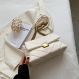 Vvsha Thread Chain Shoulder Crossbody Bags For Women 2023 New Fashion Luxury Designer Large Capacity Flap Ladies Handbags
