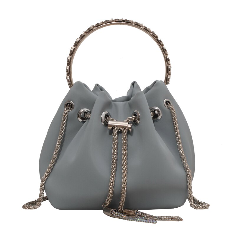 Vvsha Rhinestones Top Handle Bags For Women Luxury Designer Handbag Me