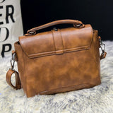 Vintage Rivet Crossbody Bags For Women Shoulder messenger Bags Small PU Leather Handbags Famous Brand female Totes bolsas